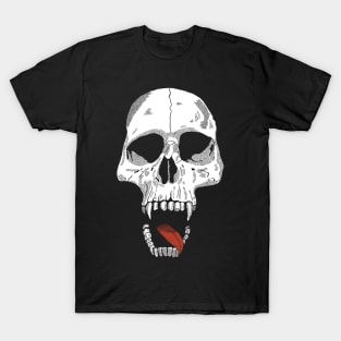 white demon skull T-Shirt